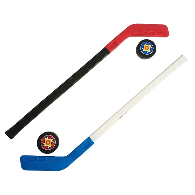 Ensemble de Bâtonnets de Glace Ensemble de Bâtons de Rue et de Rondelles Ensemble Intérieur Extérieur pour Garçons Filles de Plus de 3 Ans Jeux