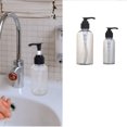 thumbnail image 2 of LNGOOR 2PCS 200ml Empty Lotion Pump Bottles Refillable Plastic Containers Clear Great for Soap Shampoo Lotions Liquid Body Soap and Massage Liquid Container for Bathroom Shampoo and Body, 2 of 8