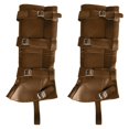 thumbnail image 1 of Yinanstore Pirate Boot Tops Shoes Covers Gift, Comfortable Medieval Boot Covers for Cosplay Brown, 1 of 7