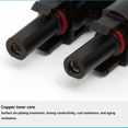 thumbnail image 2 of 2Pcs Electrical Solar Connector Wire Rated 20A, Rated Voltage 1000VDC, PPO Material, IP67 Protection, 2 of 9