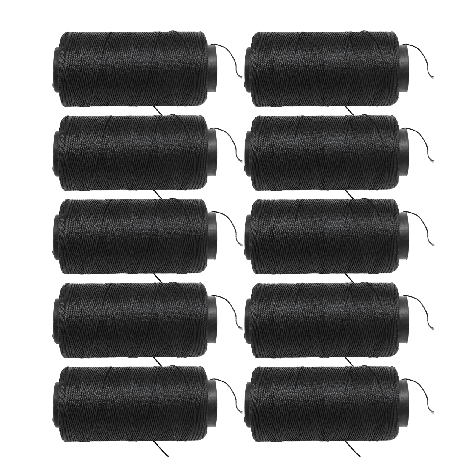 Sewing Elastic Thread, Black 10PCS Sewing Thread Wear Soft For ...
