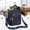 thumbnail image 1 of Vaidha Six Layer Zipper Single Shoulder Messenger Bag Business Bag Wallet, 1 of 3