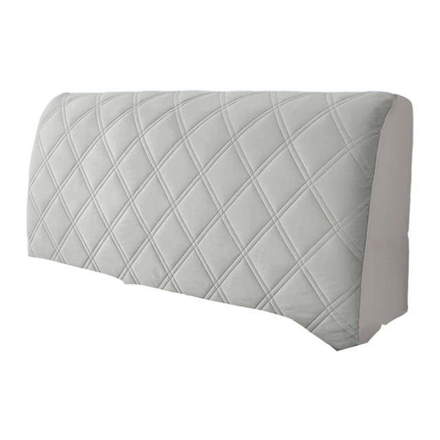 maskred Cozy And Stylish Headboard Cover To Bedding Ensemble Machine Washable Chemical Fiber Cloth Bed light grey