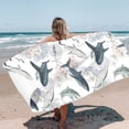 thumbnail image 1 of Beach Towels Oversized,Microfiber Watermelon Beach Towels Oversized,Extra Large Hawaii Beach Towels Adult,Quick-Drying Absorbent Lightweight Towels for Swimming Pool,Camping,Sandproof Beach Blanket, 1 of 8