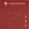 thumbnail image 3 of BALCONY & FALCON Rectangular Table cloth Fine Yarns Linen Water Resistant Tablecloth for Easter Spring Gardening Outdoor Dining Red 55 x 95, 3 of 6