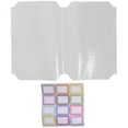 thumbnail image 1 of Miangastore 20 Pcs Films de Protection Transparents pour Livres Imperméables Autocollants Couvertures de Livres, 1 of 9