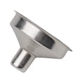 thumbnail image 1 of Stainless Steel Hip Flask Funnel Oil Bottles Hopper for Kitchen Pocket Whisky, 1 of 12
