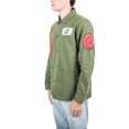thumbnail image 2 of Naruto Kakashi Hatake Symbols Olive Green Jacket, 2 of 2