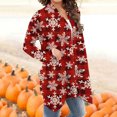 thumbnail image 4 of CEHVOM Woman Fashion Pocket Solid Color Long Sleeves Knit Cardigan Loose Tops Blouse Sweater Clearance, 4 of 6
