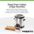 thumbnail image 4 of Presto 1L Stainless Steel Electric Deep Fryer with Temperature Control, Silver, 4 of 7