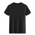 thumbnail image 4 of Dagugfen Tops for Men Summer Short Sleeve Round Neck Lightweight Casual Basic Tee Shirts Solid Color, 4 of 6