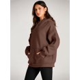 thumbnail image 3 of ORUYROP Sweat à Capuche Surdimensionné pour Femmes Pulls à Manches Longues avec Poche, 3 of 7