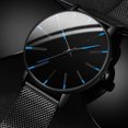 thumbnail image 4 of fastboy Montre-Bracelet pour Hommes en Alliage, Ronde à la Mode, Ajustable, Montre-Bracelet pour Garçons, Type 6, 4 of 6