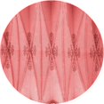 thumbnail image 1 of Ahgly Company Tapis Rond Lavable en Machine Intérieur Transitionnel Rouge Camion de Pompiers, 3 Pieds Rond, 1 of 7