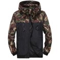 thumbnail image 1 of Innerwin Veste à Manches Longues Manteau pour Hommes Automne Chandail à Capuchon Léger Extérieur Vert 4TG, 1 of 4