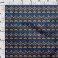thumbnail image 2 of oneOone Viscose Chiffon Fabric Leaves & Floral Block Print Sewing Fabric BTY 42 Inch Wide, 2 of 4