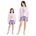 thumbnail image 3 of George Girls' Two Piece Short Pajama Set, 3 of 6