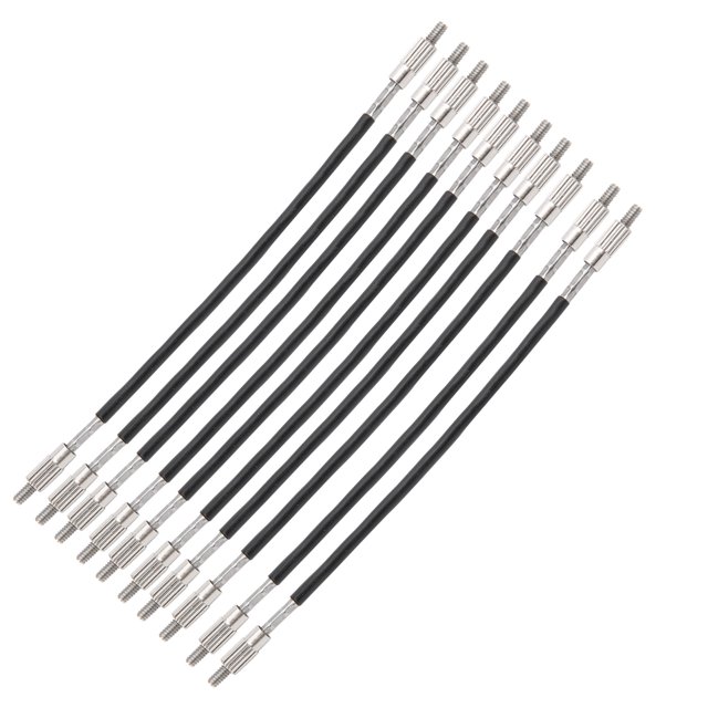 Ccdes Pièces d'Instrument de Musique, Queue de Violon en Fil d'Acier, 10pcs 4/4 3/4 Corde de Queue de Violon Corde de Queue de Fil d'Acier Corde de Gut
