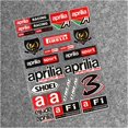 thumbnail image 1 of HSHDLDF Mingwangauto Décalcomanies Réfléchissantes pour Motocyclette Réservoir Accessoires d'Auto Autocollant de Carénage Compatible avec Aprilia DORSODURO 750 Factor Racing RSV RS Tuono SR50 (Couleur : 001), 1 of 6