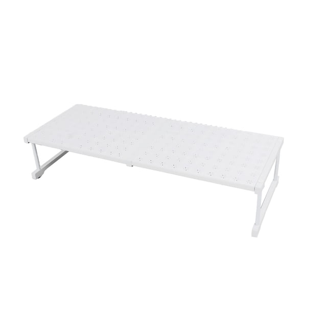 Expandable Closet Shelf Storage Rack Vegetable Retractable Layered Partition Expandable Rack for Cupboard Closet Shelves