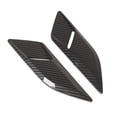 thumbnail image 3 of Bonnet Air Outlet Cover, Snap In Heat Sinking Engine Hood Vent Trim Left Right  For Car Decoration Carbon Fiber Style, 3 of 8