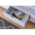 thumbnail image 2 of 60'' TV Stand with Storage, White, 2 of 4