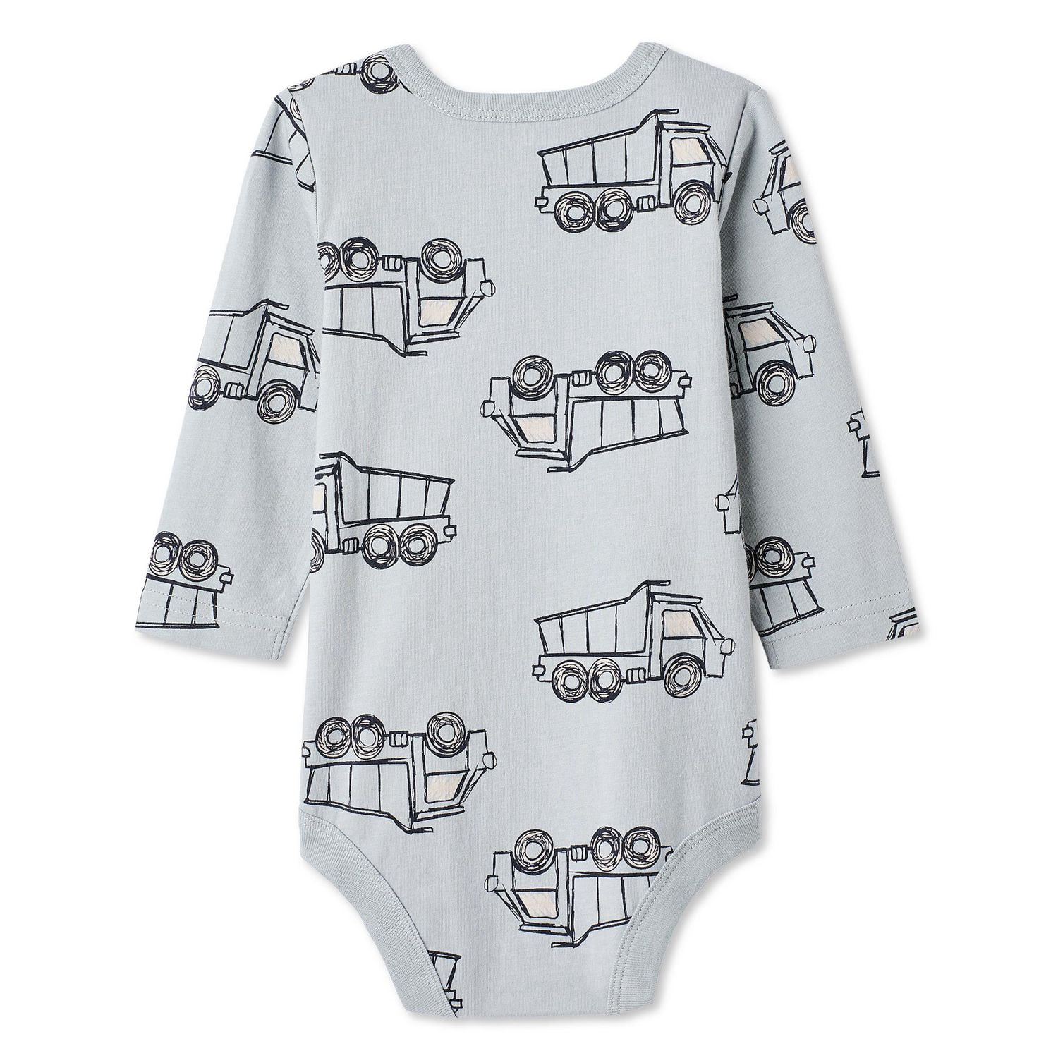 George Baby Boys' Long-Sleeve Printed Bodysuit