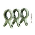 thumbnail image 3 of 3/6Pc Clothes Pegs Non-slip Multifunctional Washing Line Peg (3Pcs White), 3 of 3
