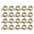 thumbnail image 1 of Unique Bargains 20pcs 15mm Auto Car Fuel Line Spring Clips Water Pipe Air Tube Clamps Hose Fastener, 1 of 1