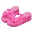 thumbnail image 1 of XZNGL Sandales d'Été pour Femmes à Nœud, Sandales de Plage à Plateforme, Pantoufles à Talons Hauts, 1 of 9