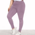 thumbnail image 1 of TIMIFIS High Waisted Leggings for Women Plus Size Yoga Pants Tummys Control Solid Color Workout Running Cycling Yoga Pants - Spring/Summer, 1 of 7