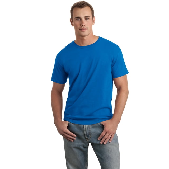 Gildan T-Shirt à Manches Courtes pour Hommes en Coton 100 pour Cent. 64000