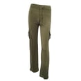 thumbnail image 4 of TopLLC Pantalon Tactique Extensible Flex pour Femmes, Pantalon Cargo Résistant à l'Eau en Ripstop pour le Travail, Pantalon Droit/cargo à Taille Élastique avec Poches, 4 of 5