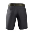 thumbnail image 3 of Styesk Shorts pour Hommes Couleur Unie Mode Décontractée Poches à Boutons, 3 of 5