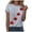 Grey, variant on Yammkia Cotton T Shirts for Women Canada Shirt Women Canada Day T-Shirts Maple Leaf Gift Tee Tops(Pink,M)
