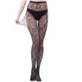 thumbnail image 1 of Penkiiy Bas Résille pour Femmes Pantalons pour Femmes Leggings Aguichant en Maille Transparente Grande Taille Bas Résille Résille Collants Gris, 1 of 3