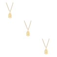 thumbnail image 4 of Transemion Exquisite Eagle Pendant Necklace Symbol Of Courage And Inspiration Gifts gold 3Set, 4 of 6