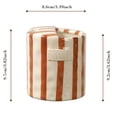 thumbnail image 2 of Hand Painted Striped Ceramic Coffee Mug 10oz Retro Art Porcelain Cup For Coffee Tea Heat Non Mug For Home Kitchen Dining Valentine’s Day & Holidays, 2 of 3