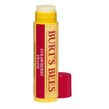 Burt’s Bees 100% Natural Moisturizing Lip Balm, Strawberry -
