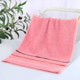 thumbnail image 4 of Todaioua Striped Cotton Towel 13x28 Inches - High Absorbency Bath Beach Towel for Gym, Swimming Pool, Spa Use, Soft Thick Household Bathroom Linens, Multiple Color Options​​, 4 of 7