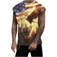 thumbnail image 2 of Boovnll Débardeurs Homme, Débardeur Sport Sans Manches à Col Rond Imprimé Mode Décontractée pour Homme, Débardeur Homme, Chemises Sans Manches pour Homme, Débardeurs, 2 of 5
