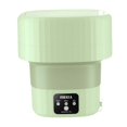 thumbnail image 4 of GUOOL Folding Washing Machine Mini Bucket Washer Lightweight Easy to Carry Compact with Handle Portable Clothes Washer Small Washer for Outdoor RV green, 4 of 9