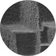 thumbnail image 1 of Ahgly Tapis Rond Lavable en Machine Intérieur Transitionnel Noir Charbon, 4 Pieds Rond, 1 of 7