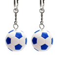 thumbnail image 2 of 2 Pcs Porte-Clés Vibrant Couleur ABS École Carnaval Récompense de Football Porte-Clés pour les Enfants Rouge, 2 of 13