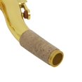 thumbnail image 4 of MERIGLARE 2Pieces Brass Saxophone Bend Neck Gooseneck Gold Laquer Accessory Sax Parts, 4 of 9