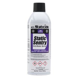 ACL Staticide 2006 Static Sentry, Aerosol, 12 oz, White