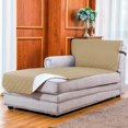thumbnail image 1 of Subrtex Chaise Sofa Cover Reversible Slipcover with Elastic Straps, 1 of 6