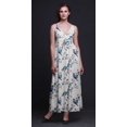 thumbnail image 2 of Bimba Robe Longue Maxi à Bretelles Spaghetti Ajustables Imprimée d'Oiseaux, Tenue de Plage d'Été - Xxx-Grand, 2 of 6