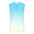 thumbnail image 4 of NTACZA Men Tank Tops Athletic Sleeveless Basic Shirt Sports Crew Neck Gradient Men Shirts XL, 4 of 5