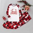 thumbnail image 2 of Pisexur Christmas Pajamas for Family Add Festive Atmosphere Family Christmas Pjs Matching Sets Reindeer and Snowflake Patterned Sleepwear Xmas PJS Set for Couples and Kids Christmas Pajamas, 2 of 5